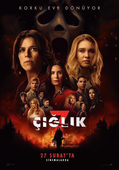 Çığlık 7 film afişi – Smart IPTV Türkiye 2026 film seçkisi
