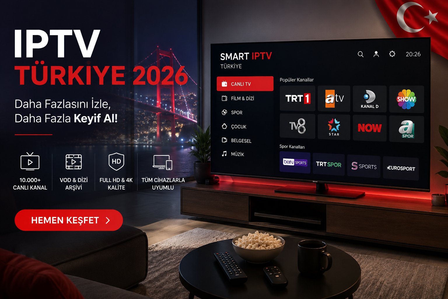 IPTV satın al – Smart IPTV Türkiye