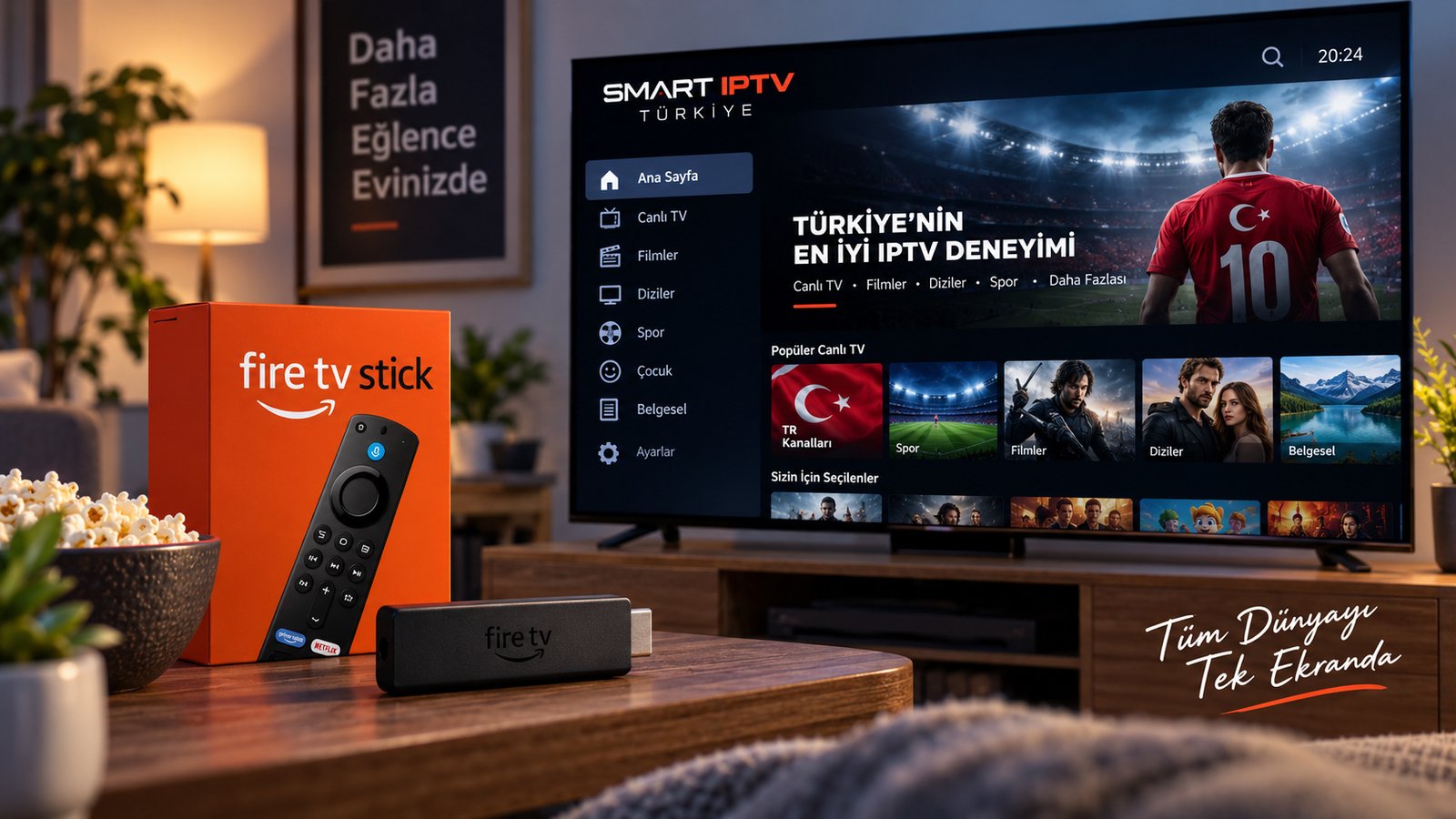 Fire TV Stick IPTV kurulumu 2026 adım adım rehber